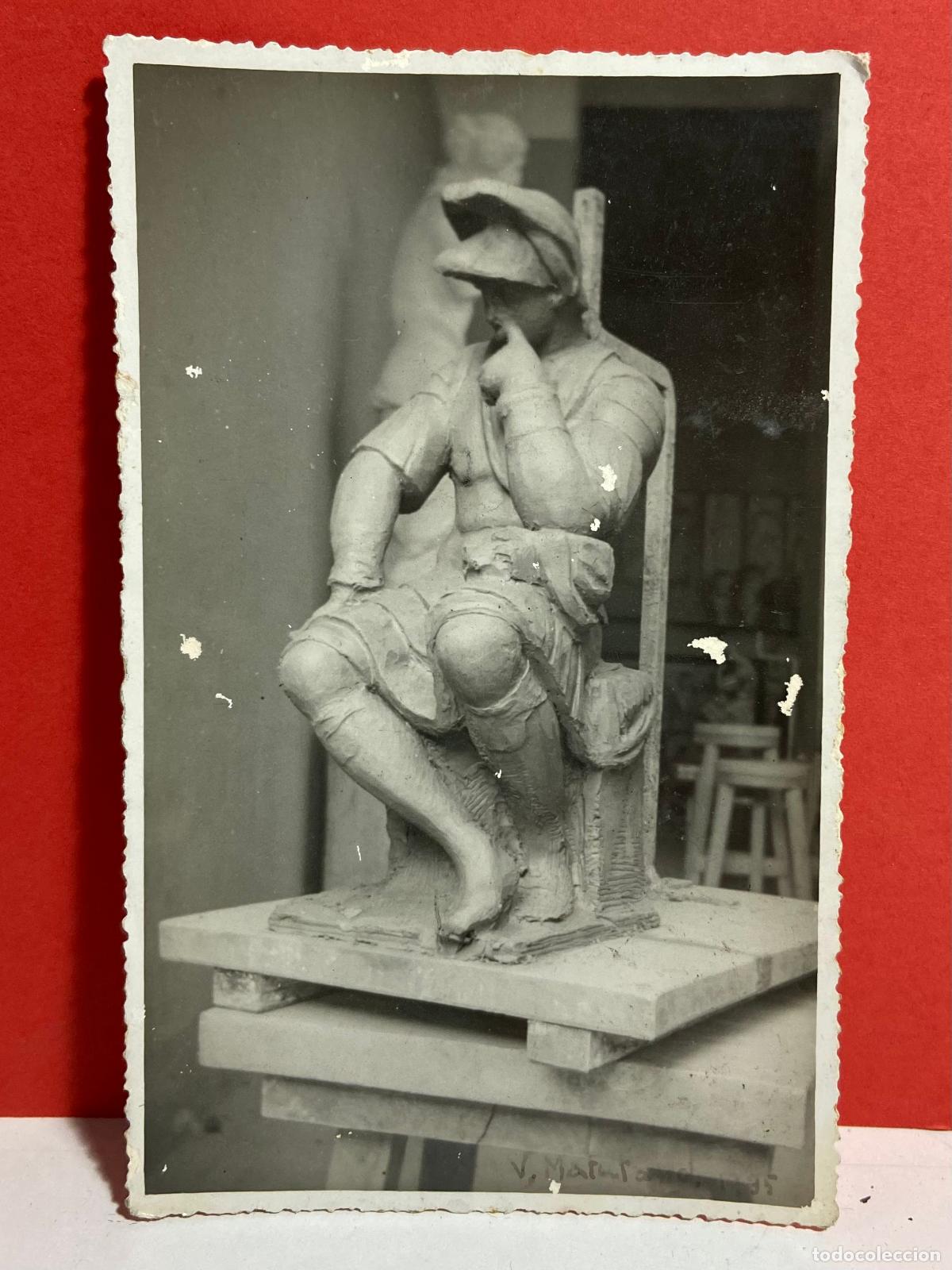 Antique Photography: 112-Fotograf&iacute;a de trabajo acad&eacute;mico Vicente Matutano Latre. San Carlos 1.935.