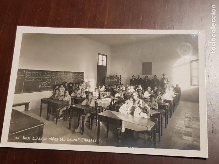 Antique Photography: UNA CLASE DE NI&Ntilde;OS DEL GRUPO CHABRET