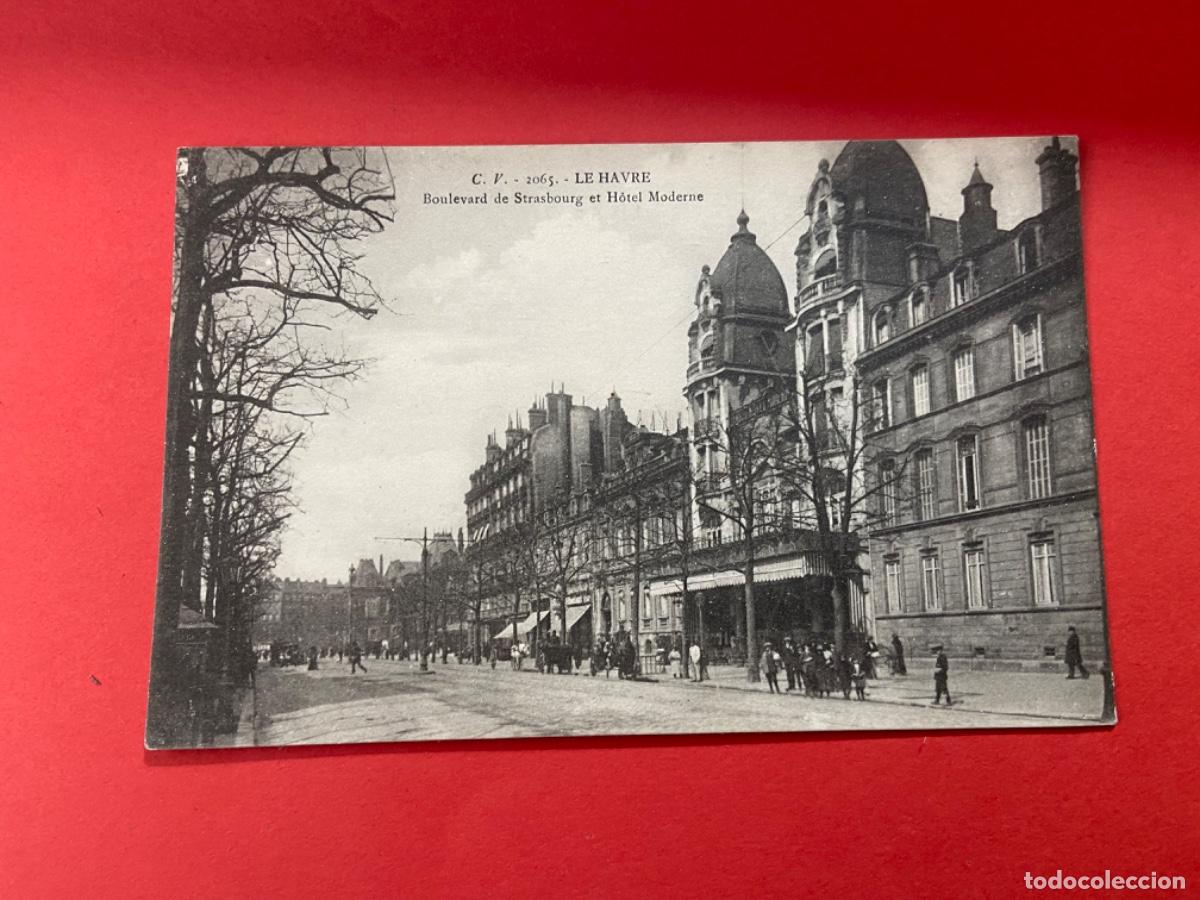 Fotograf&iacute;a antigua: 119- Le Havre. Hotel Moderne. Francia&hellip;