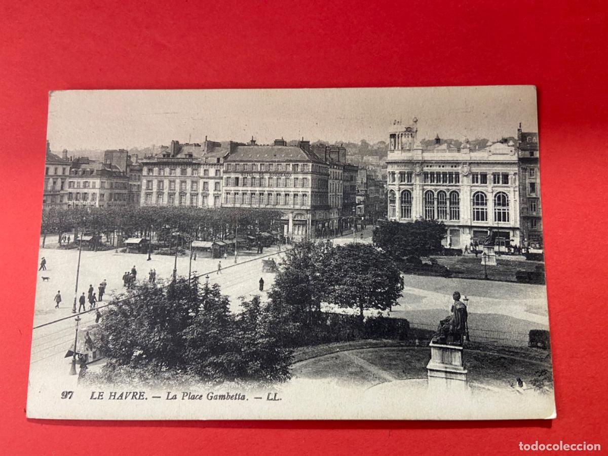 Fotograf&iacute;a antigua: 119- Le Havre. Place Gambetta. Francia