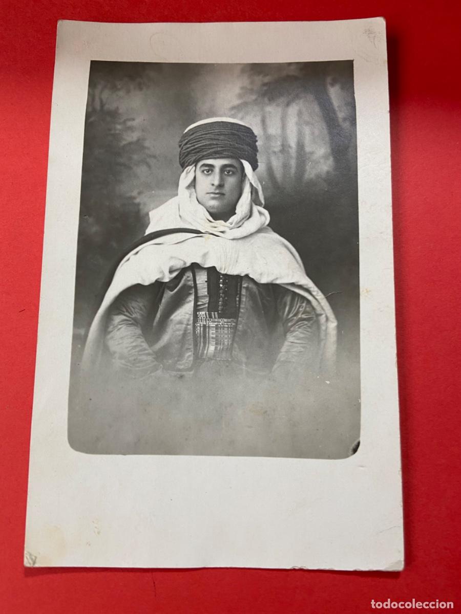 Fotograf&iacute;a antigua: 119-Retrato de l&iacute;der o morabito. V. Romeo. Sidi Bel Abb&eacute;s. Algelia&hellip;