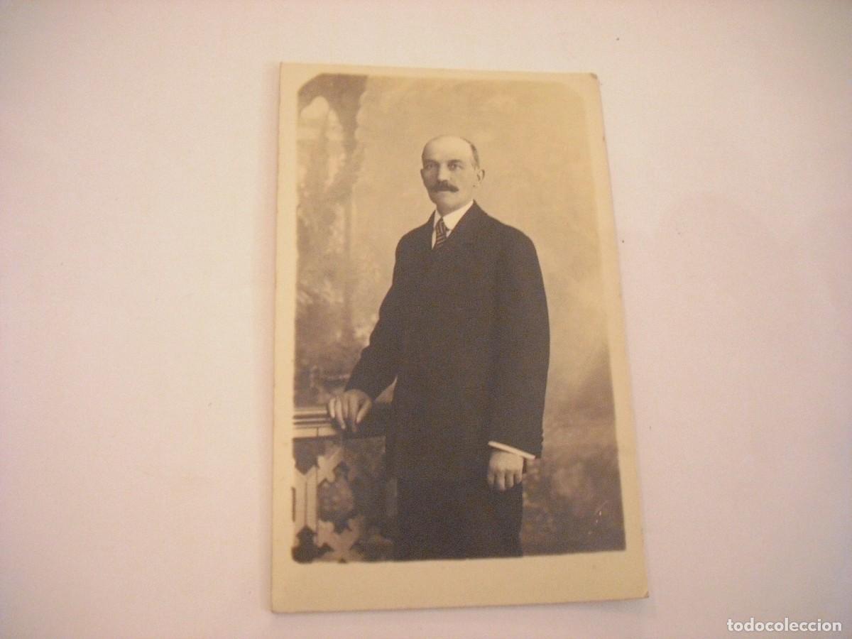 Fotografia antica: ANTIGUA FOTO DE CABALLERO. ARS , UNION POSTAL UNIVERSAL.
