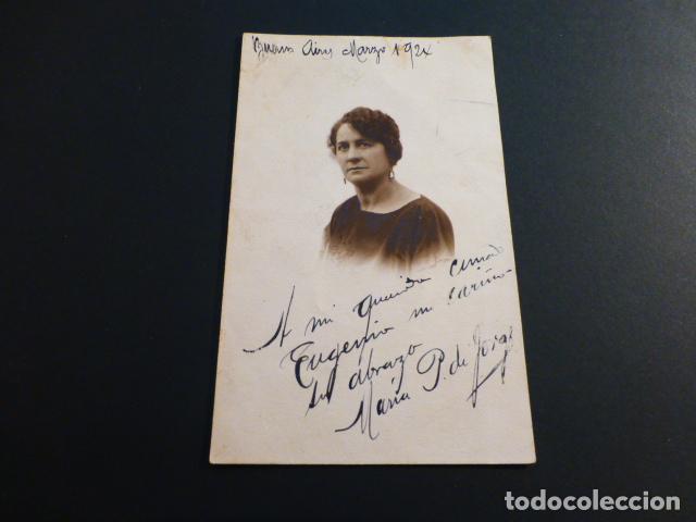 Fotograf&iacute;a antigua: RETRATO DE MUJER 1924 POSTAL FOTOGRAFICA