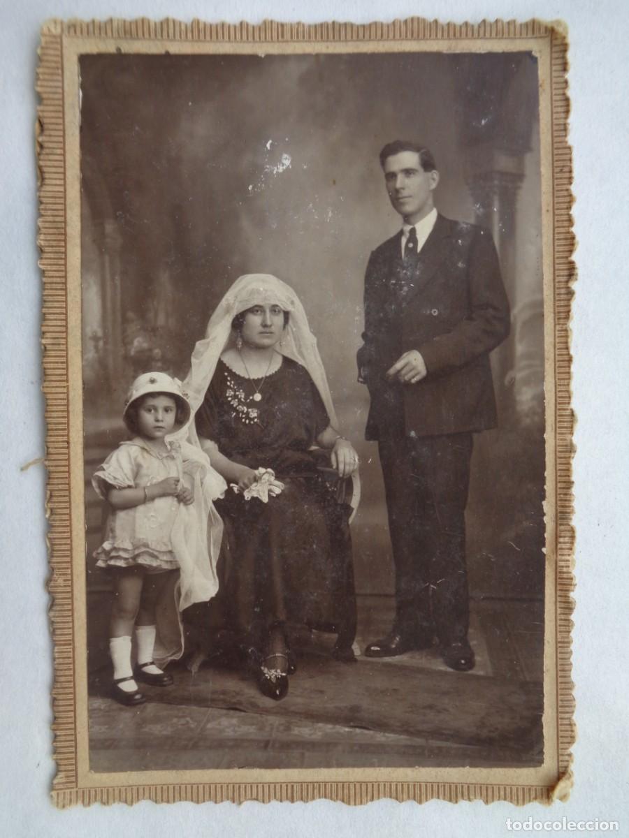 Antique Photography: PRECIOSA FOTO DE ESTUDIO DE BODA, PRINCIPIOS DE SIGLO