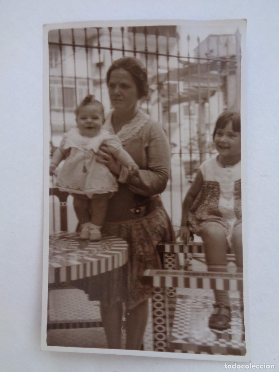Antique Photography: FOTO DE MUJER CON NI&Ntilde;AS. A&Ntilde;OS 20 - 30