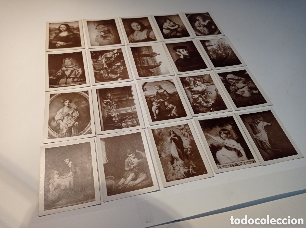 Fotografia antiga: 20 FOTOGRAFIAS DEL MUSEL DEL LOUVRE EN ESTUCHE (c. 1920)
