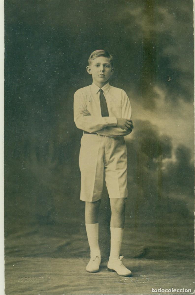 Fotografia antica: INFANTE DON JUAN DE BORBON. PADRE DEL REY JUAN CARLOS. FOTO FRANZEN. HACIA 1925.