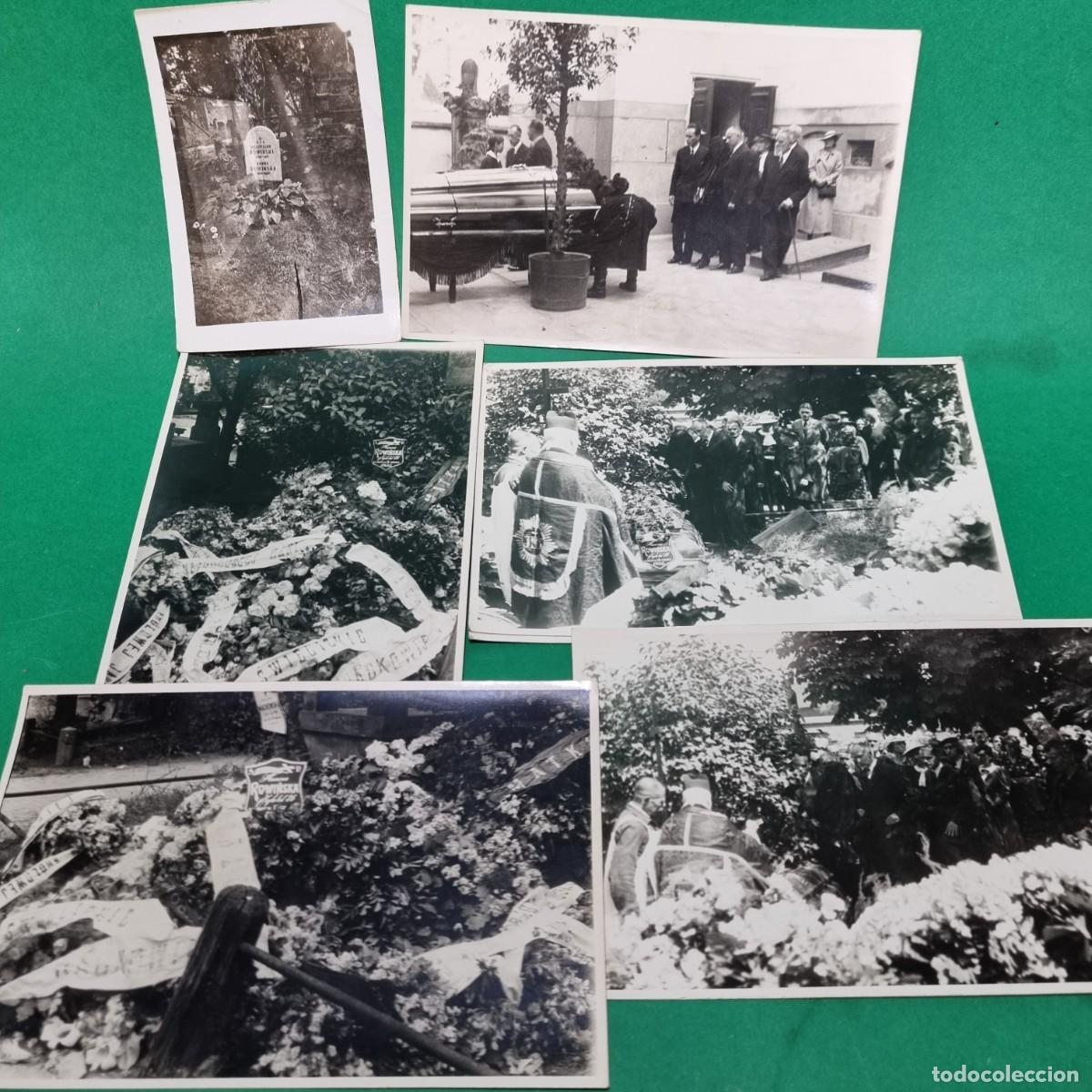 Fotografia antica: ATIGUAS FOTOS POSTAL DE UN ENTIERRO DE PP.SG.XX.