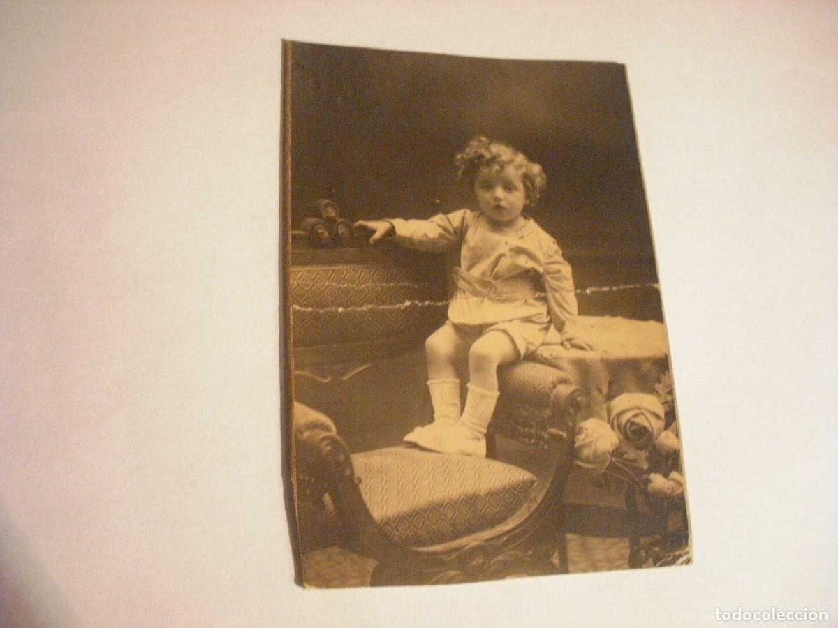Fotografia antica: ANTIGUA FOTO DE NI&Ntilde;O . FOTO ROVIRA 1925