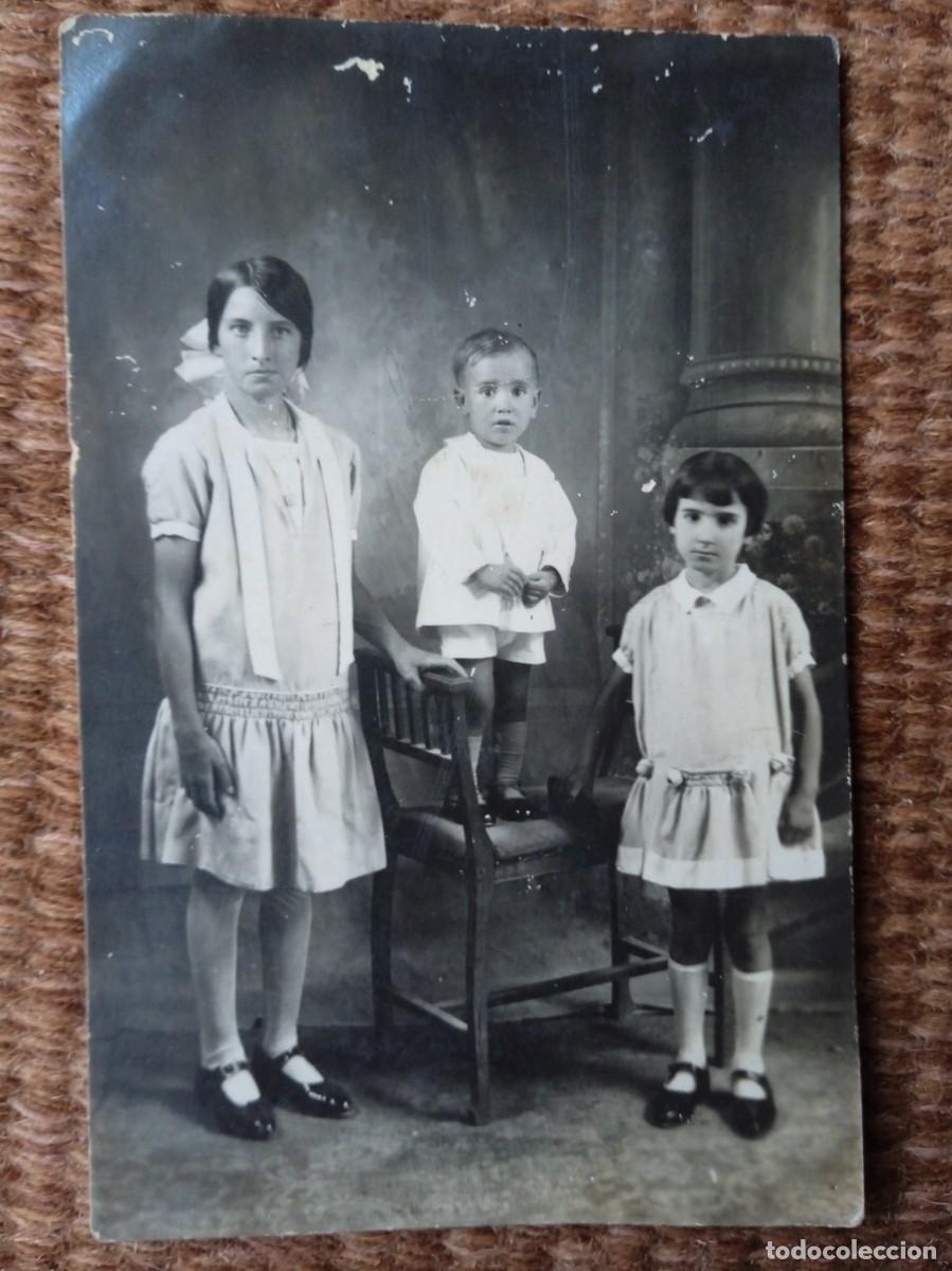 Fotograf&iacute;a antigua: NI&Ntilde;OS - Foto 1