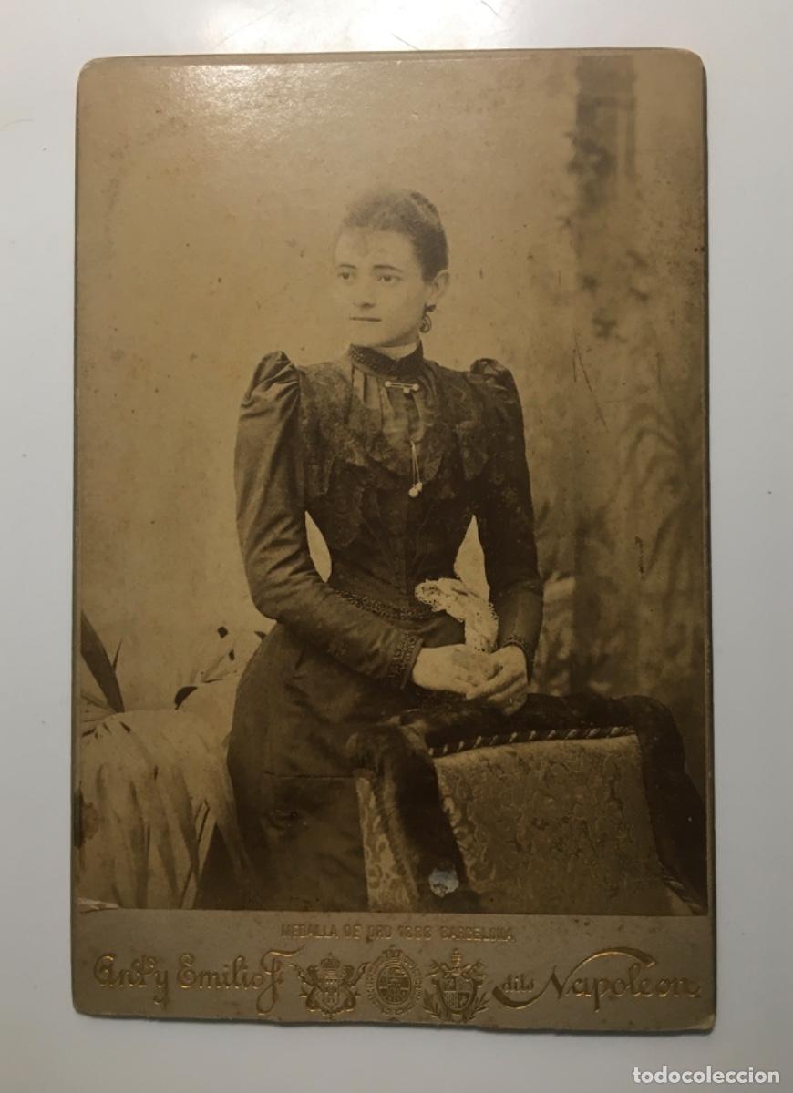 Alte Fotografie: FOTOGRAFIA ANTIGUA-SRA . FOTOGRAFOS ANT E EMILIO F DITS NAPOLEON