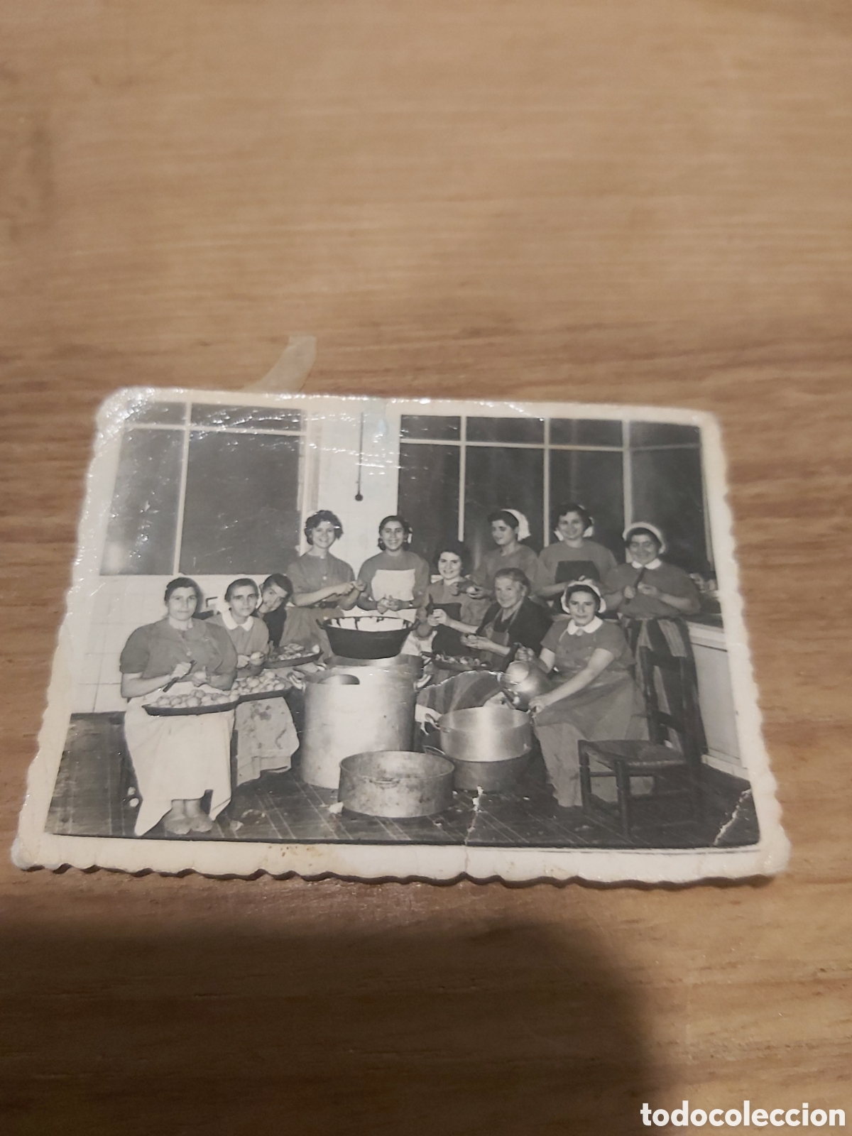 Photographie ancienne: Cocineras de colegio