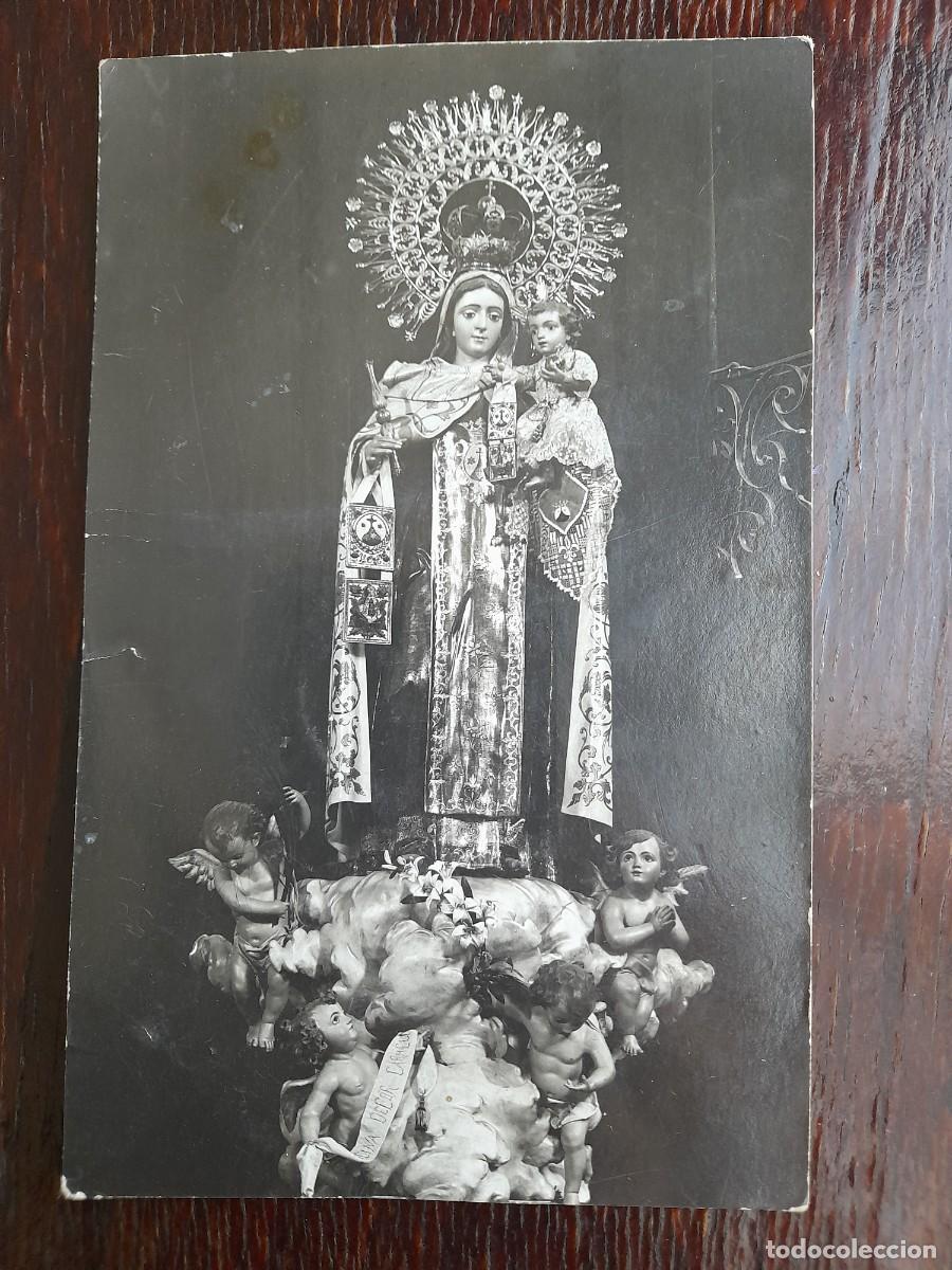 Fotografia antica: Virgen con Ni&ntilde;o d&eacute;cada de los 50