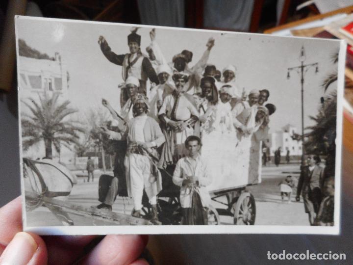 Alte Fotografie: ANTIGUA FOTOGRAFIA DE CARRETA CARNAVALES? SEVILLA 1935