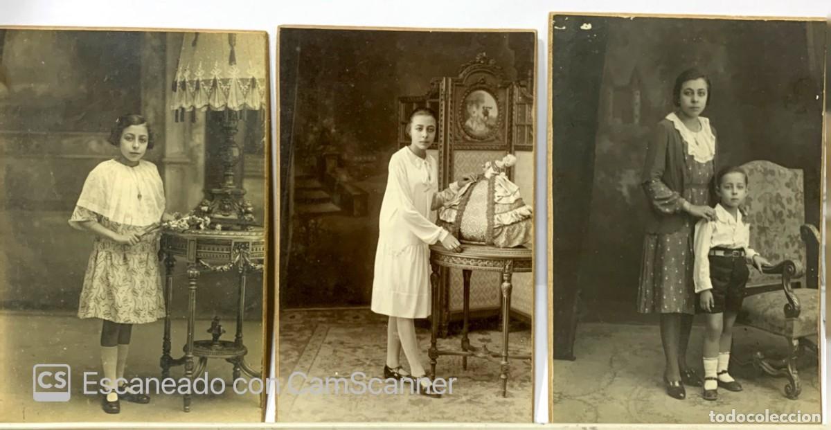 Fotograf&iacute;a antigua: FOTOGRAFIAS PRINCIPIOS SIGLO XX, MISMA PERSONA, 3 ETAPAS DE SU VIDA