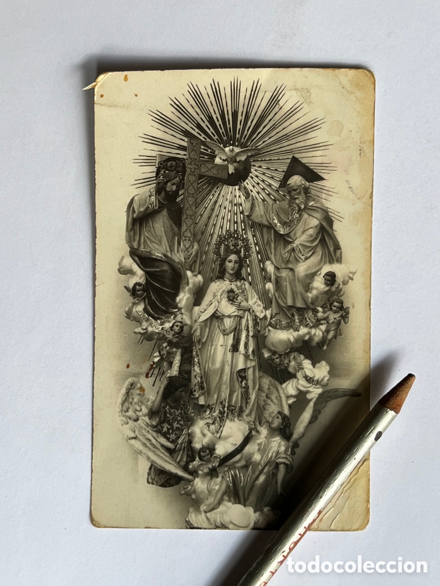 Fotograf&iacute;a antigua: LAS TRES AVE MARIAS. Fotograf&iacute;a antigua. Tarjeta Postal (h.1930?)