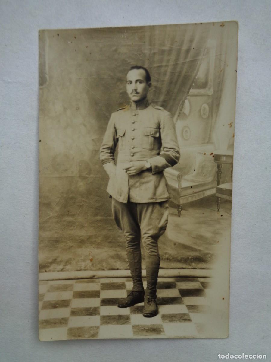 Fotograf&iacute;a antigua: GUERRA AFRICA : FOTO ESTUDIO MILITAR, CABO DE CABALLERIA . AUXILIA . PRINCIPIOS DE SIGLO