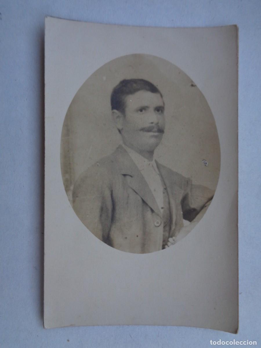 Fotografia antiga: BONITA FOTO DE ESTUDIO DE SE&Ntilde;OR ELEGANTE, PRINCIPIOS DE SIGLO