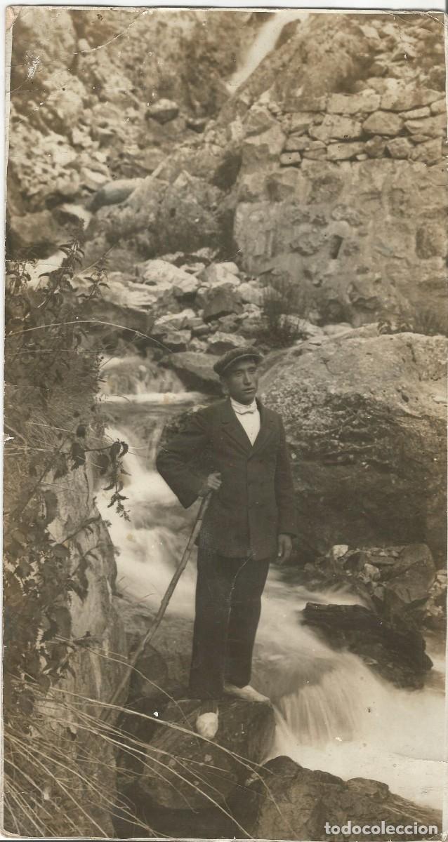 Fotografia antiga: FOTO - POSTAL ANTIGUA 28 X 15 CM.