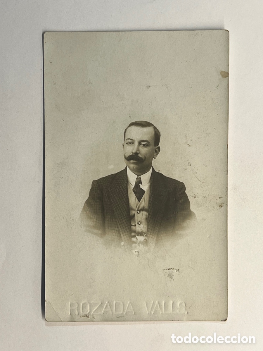 Antique Photography: ROZADA, fot&oacute;grafo VALLS&hellip; Retrato del Se&ntilde;or Ramon&hellip;. (h.1920?)