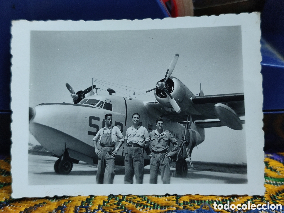 Antique Photography: Foto militar Hidroavi&oacute;n de Pollensa