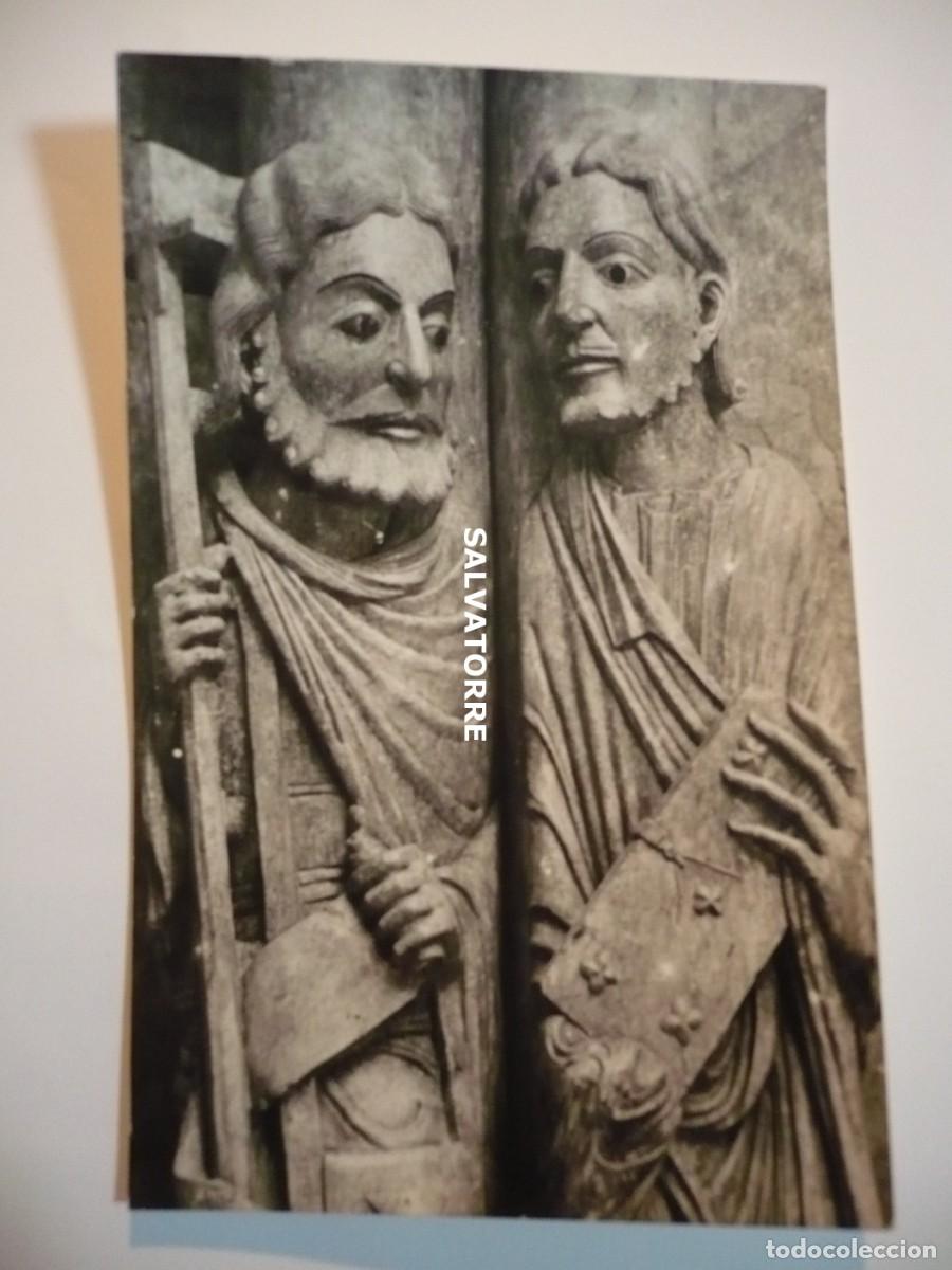 Antique Photography: FOTO POSTAL CATEDRAL DE OVIEDO.C&Aacute;MARA SANTA.SANTIAGO Y SAN JUAN. SIGLO XII.FOTO PRADO
