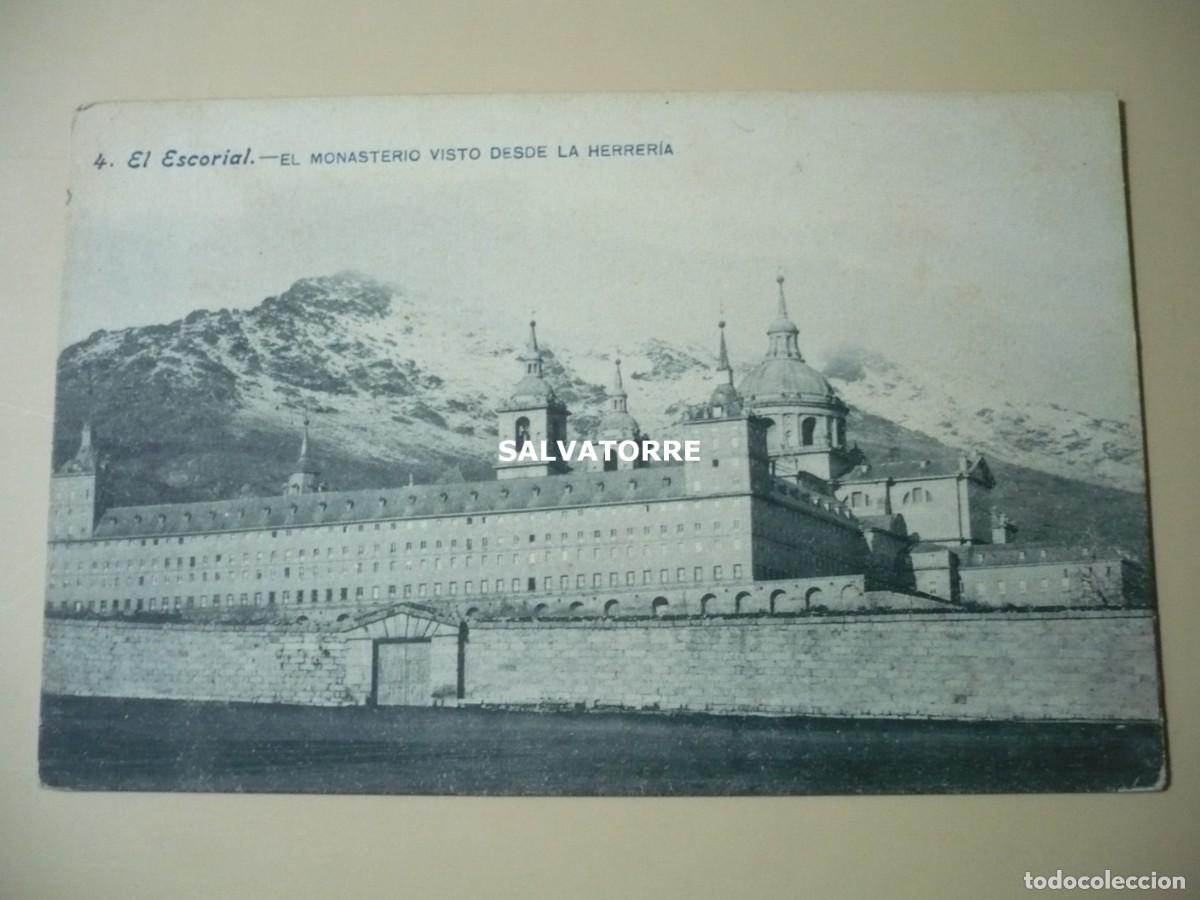 Alte Fotografie: EL ESCORIAL.4.EL MONASTERIO VISTO DESDE LA HERRERIA.