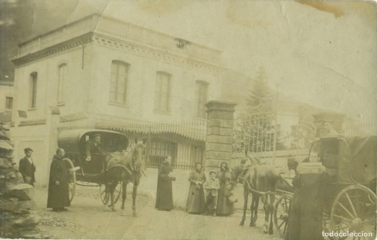 Antique Photography: LUGAR ESPA&Ntilde;OL A IDENTIFICAR. CALESA. VILLA DE RECREO. TARTANA. 1910.