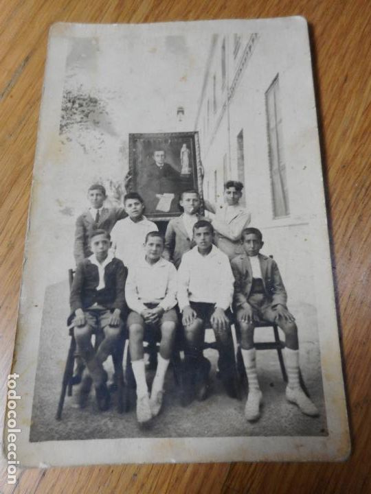 Antique Photography: ANTIGUA FOTOGRAFIA CHICOS COLEGIO? CUADRO SANTO DOMINGO SAVIO A&Ntilde;OS 20?