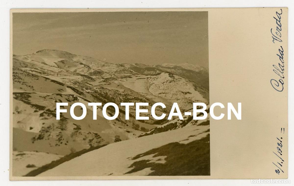 Fotografia antiga: FOTO ORIGINAL EXCURSION COLLADA VERDA RIPOLLES PIRINEO CATALAN AÑO 1921