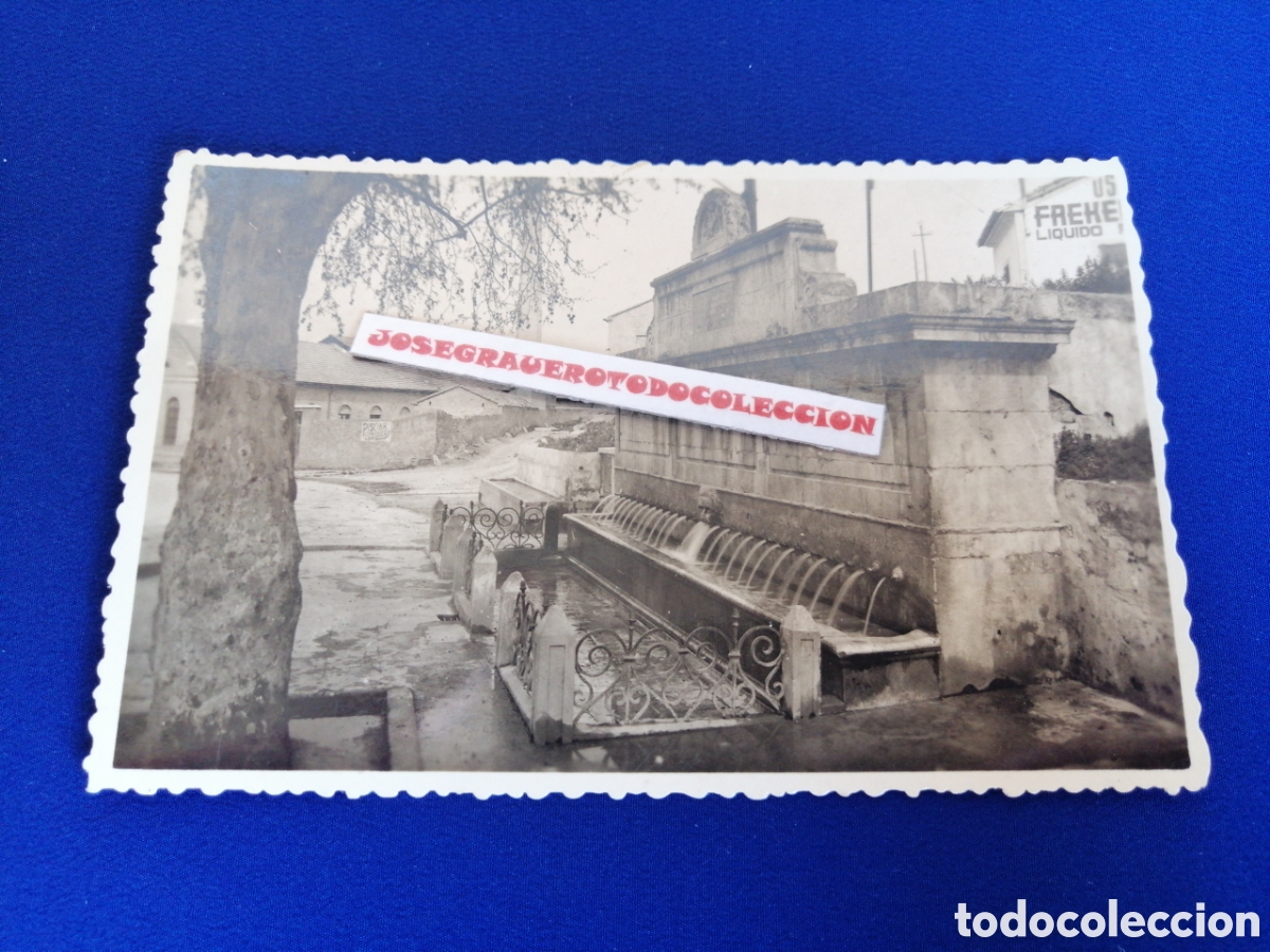 Alte Fotografie: JATIVA FUENTE DE VEINTICINCO CA&Ntilde;OS
