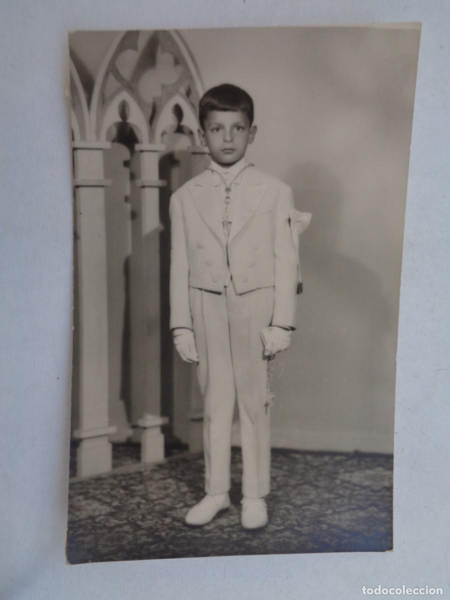 Fotograf&iacute;a antigua: PRECIOSA FOTO DE ESTUDIO DE NI&Ntilde;O DE PRIMERA COMUNION