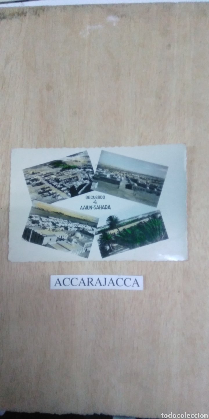 Fotograf&iacute;a antigua: Postal Sahara-Aaiun