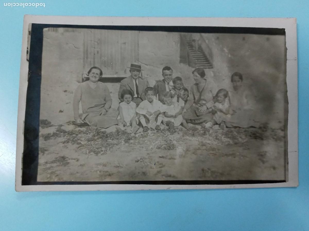 Fotografia antica: MINUTERO DE FOTOGRAFO AMBULANTE DE FAMILIA . A&Ntilde;OS 20