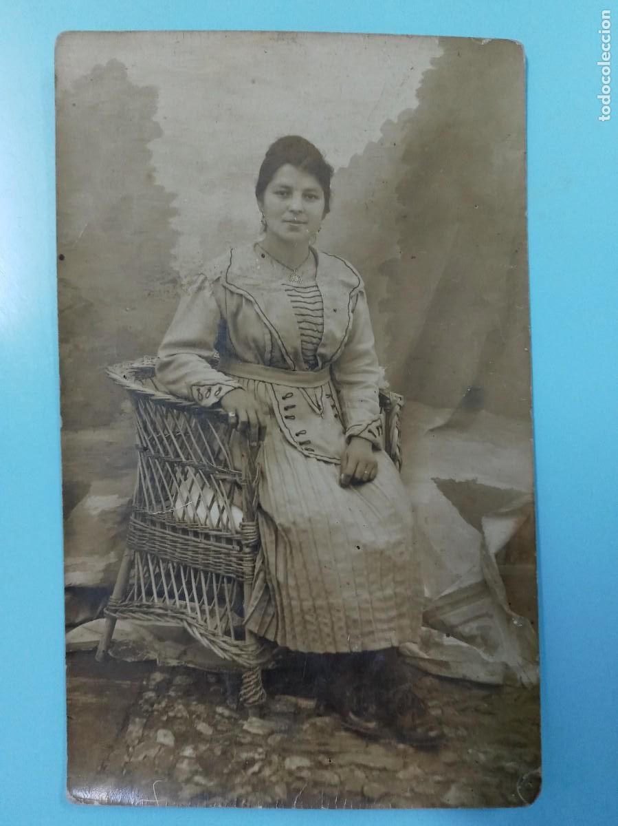 Fotografia antica: PRECIOSA FOTO DE ESTUDIO DE SE&Ntilde;ORITA, A&Ntilde;OS 10