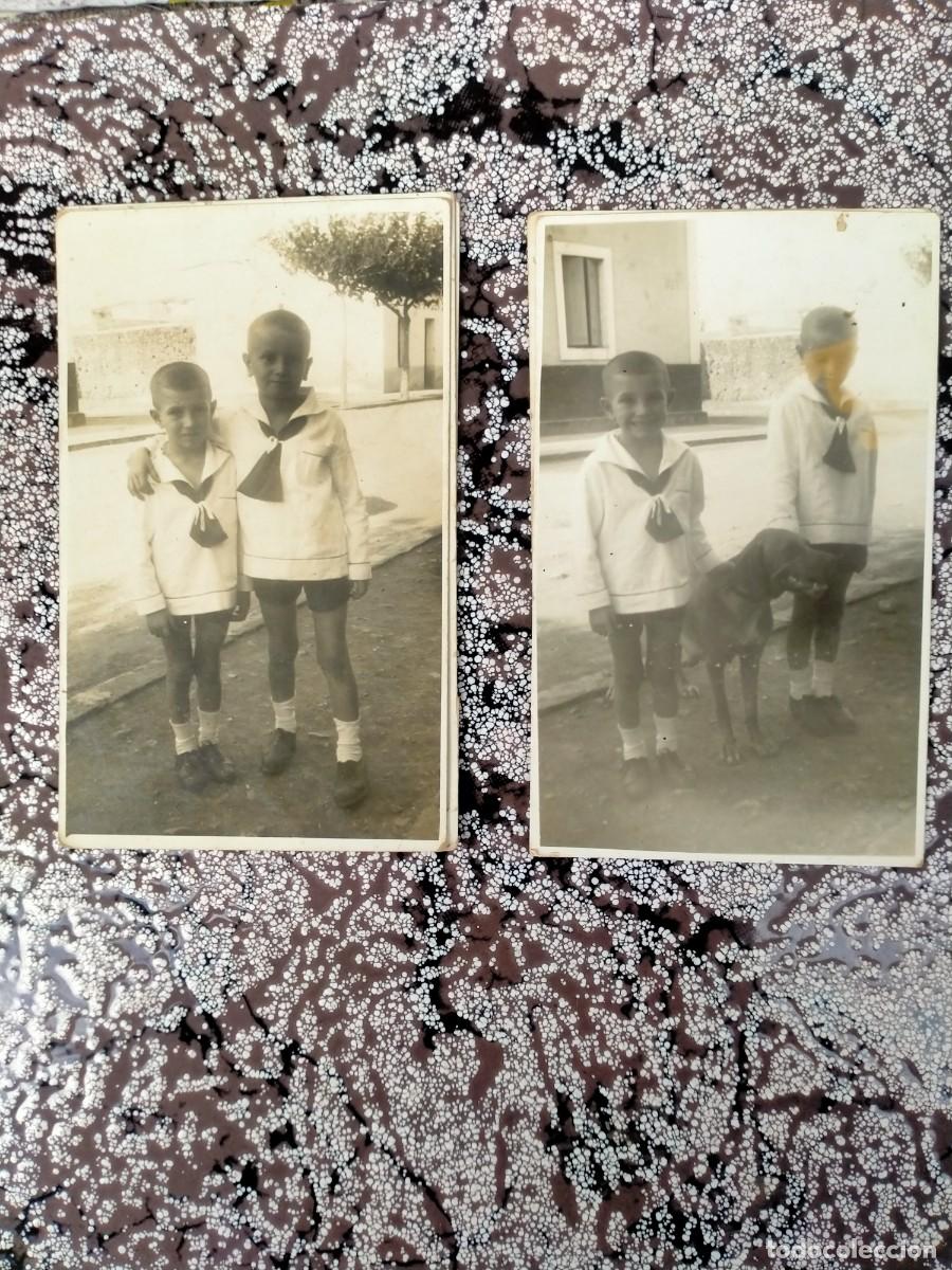Alte Fotografie: ANTIGUA FOTOGRAF&Iacute;A POSTAL NI&Ntilde;O COMUNI&Oacute;N FOTO