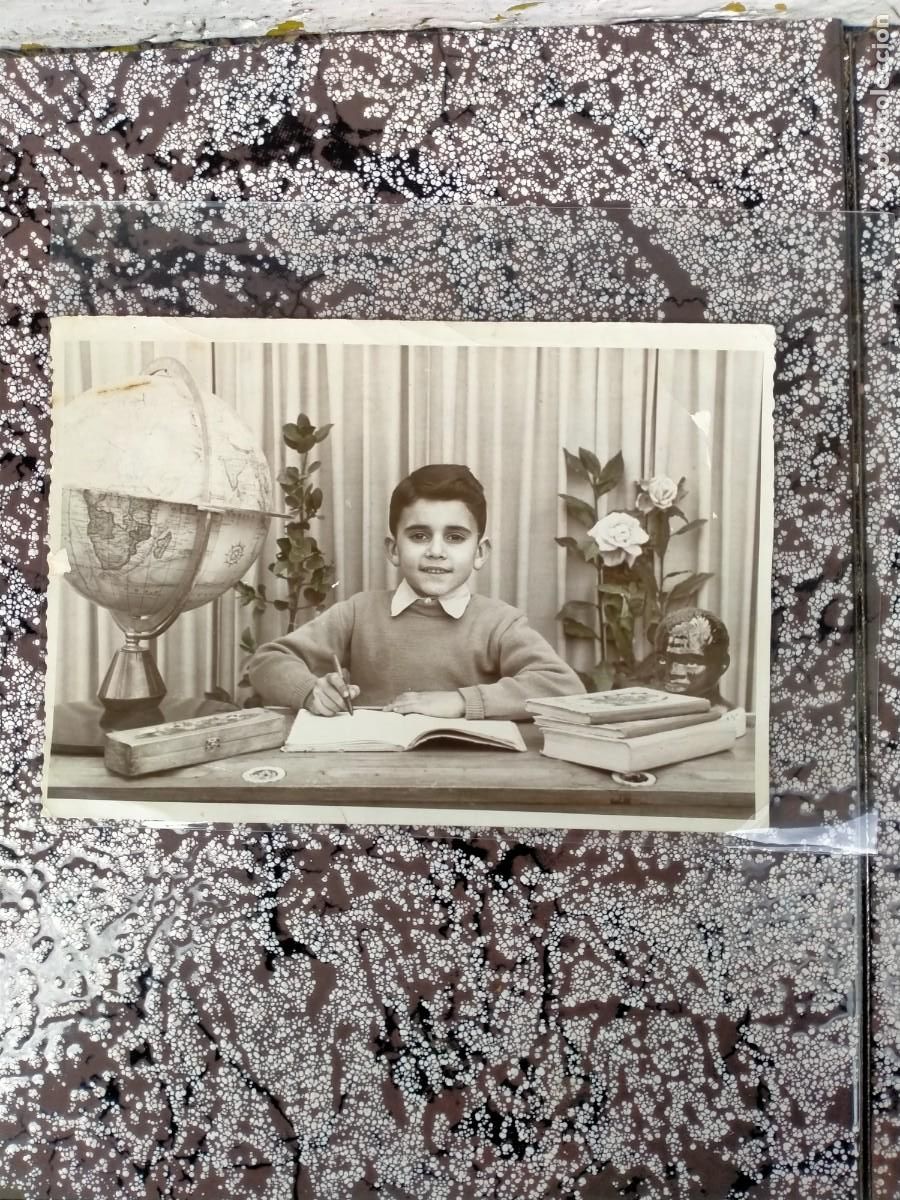 Alte Fotografie: ANTIGUA FOTOGRAF&Iacute;A POSTAL NI&Ntilde;O FOTO