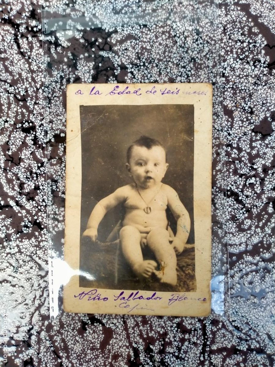 Fotografia antica: ANTIGUA FOTOGRAF&Iacute;A POSTAL NI&Ntilde;O FOTO M&Eacute;XICO 1924