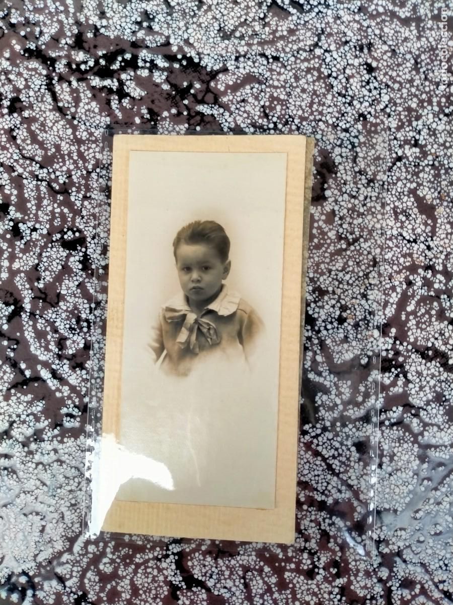 Fotografia antica: ANTIGUA FOTOGRAF&Iacute;A POSTAL NI&Ntilde;O FOTO