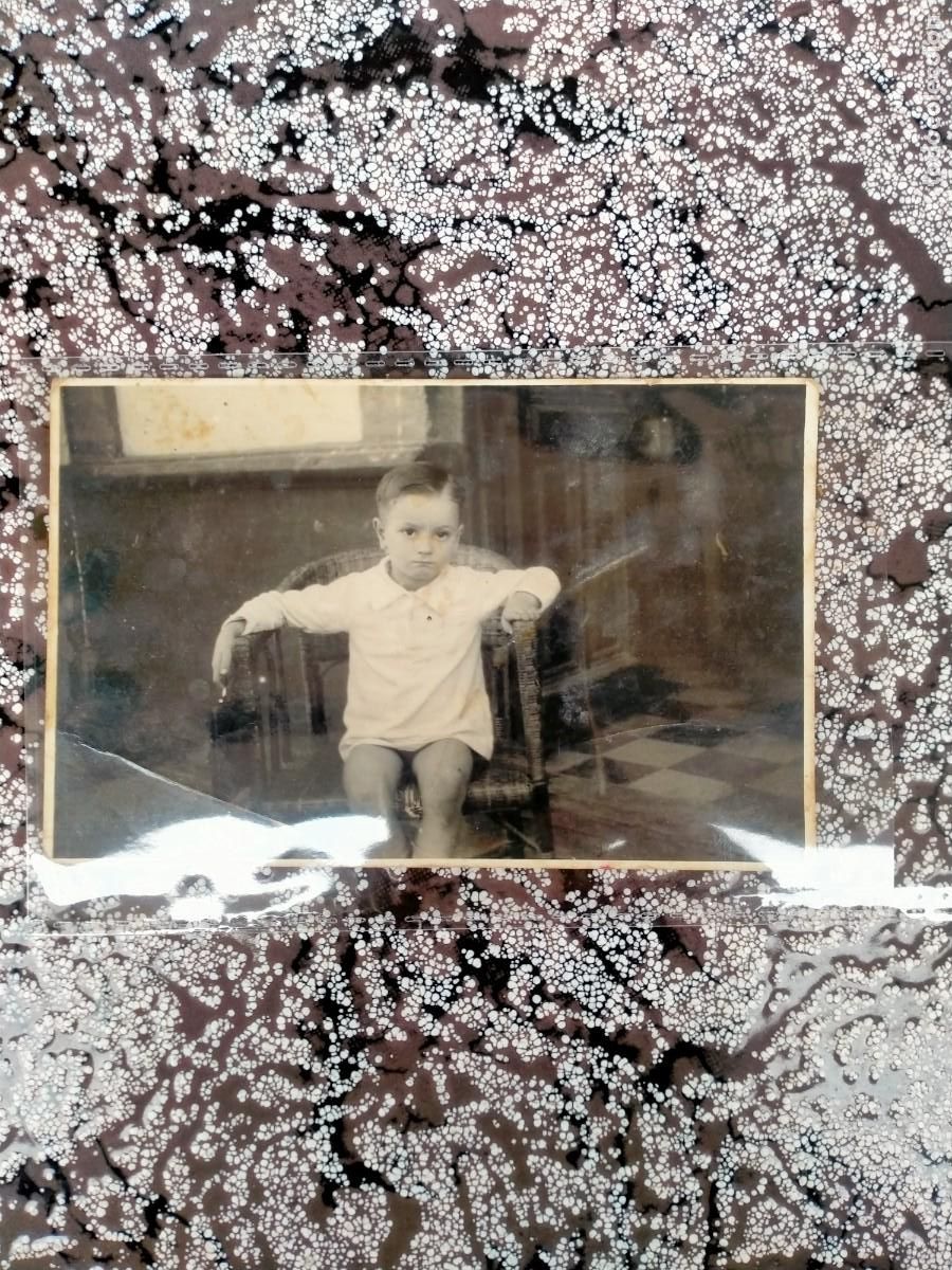Fotografia antica: ANTIGUA FOTOGRAF&Iacute;A POSTAL NI&Ntilde;O FOTO