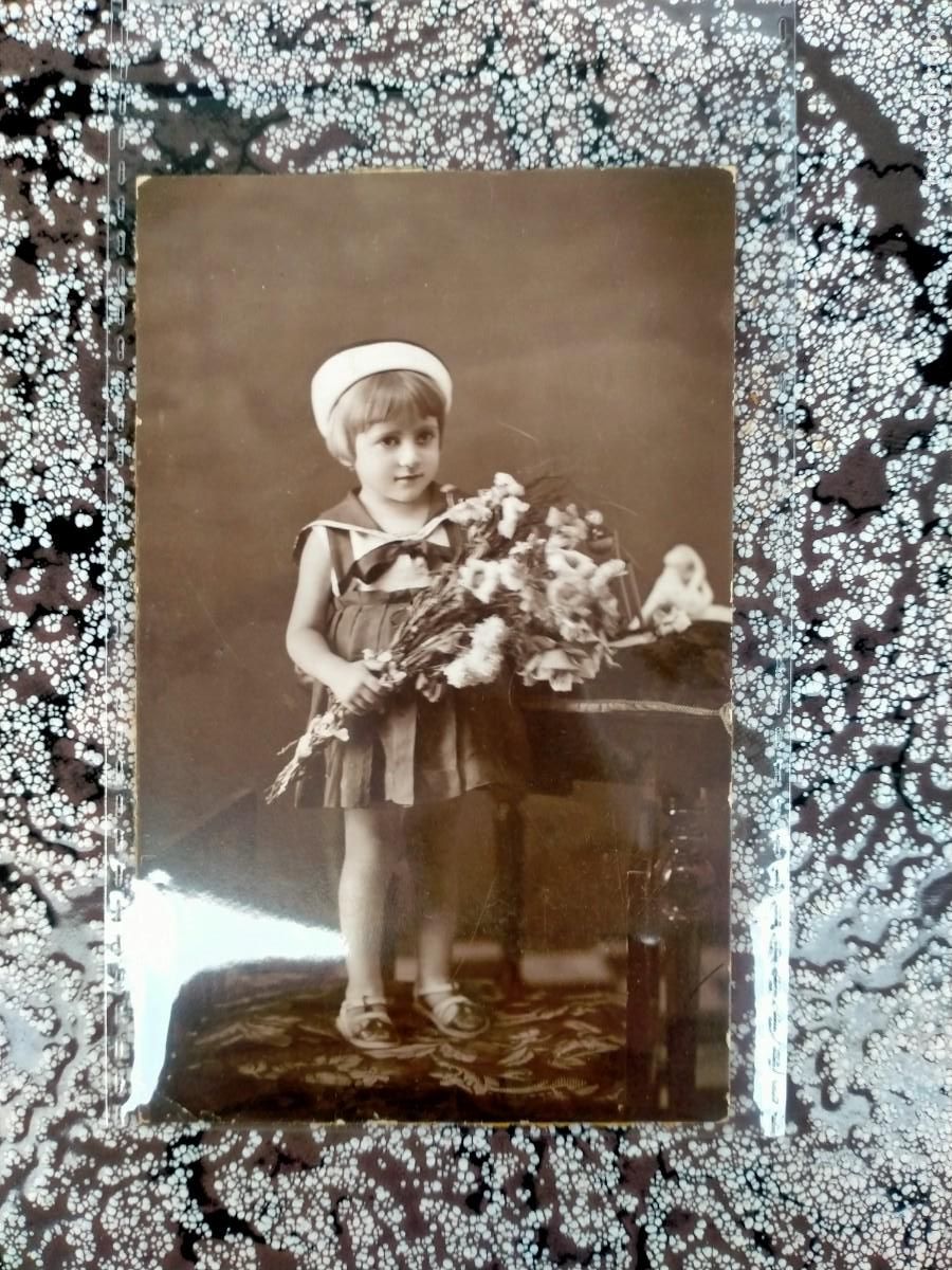 Fotografia antica: ANTIGUA FOTOGRAF&Iacute;A POSTAL NI&Ntilde;O FOTO