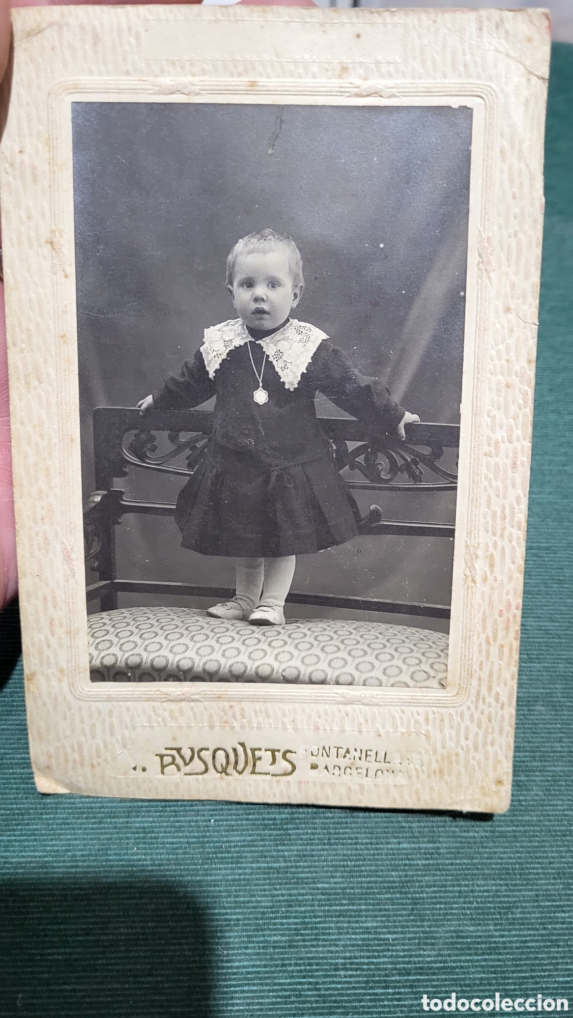 Fotografia antiga: Fotograf&iacute;a antigua Ni&ntilde;a
