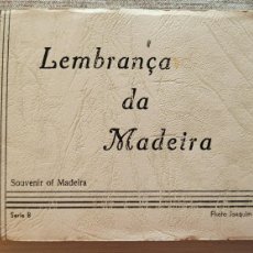 Fotografía antigua: ALBUM DE FOTOGRAFÍAS POSTAL DE LEMBRANÇA DA MADEIRA, SERIE B