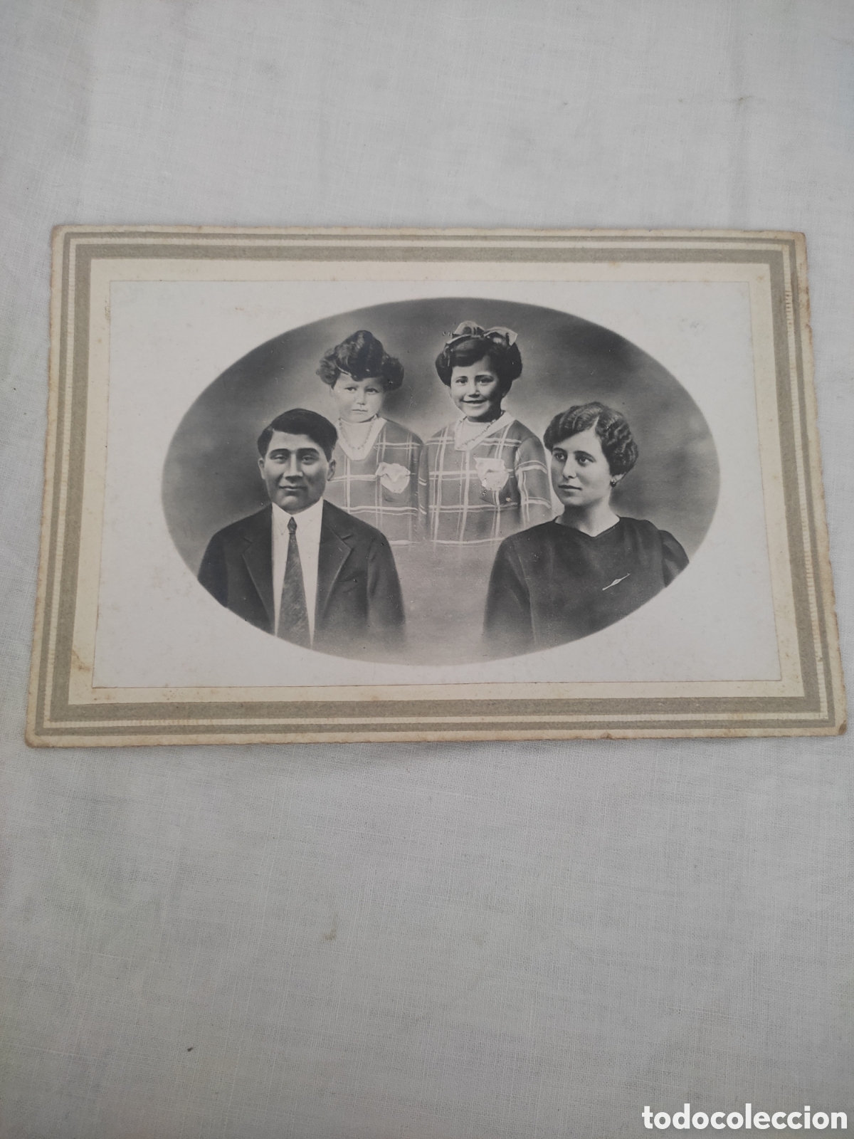 Alte Fotografie: Fotograf&iacute;a familiar foto montaje familia