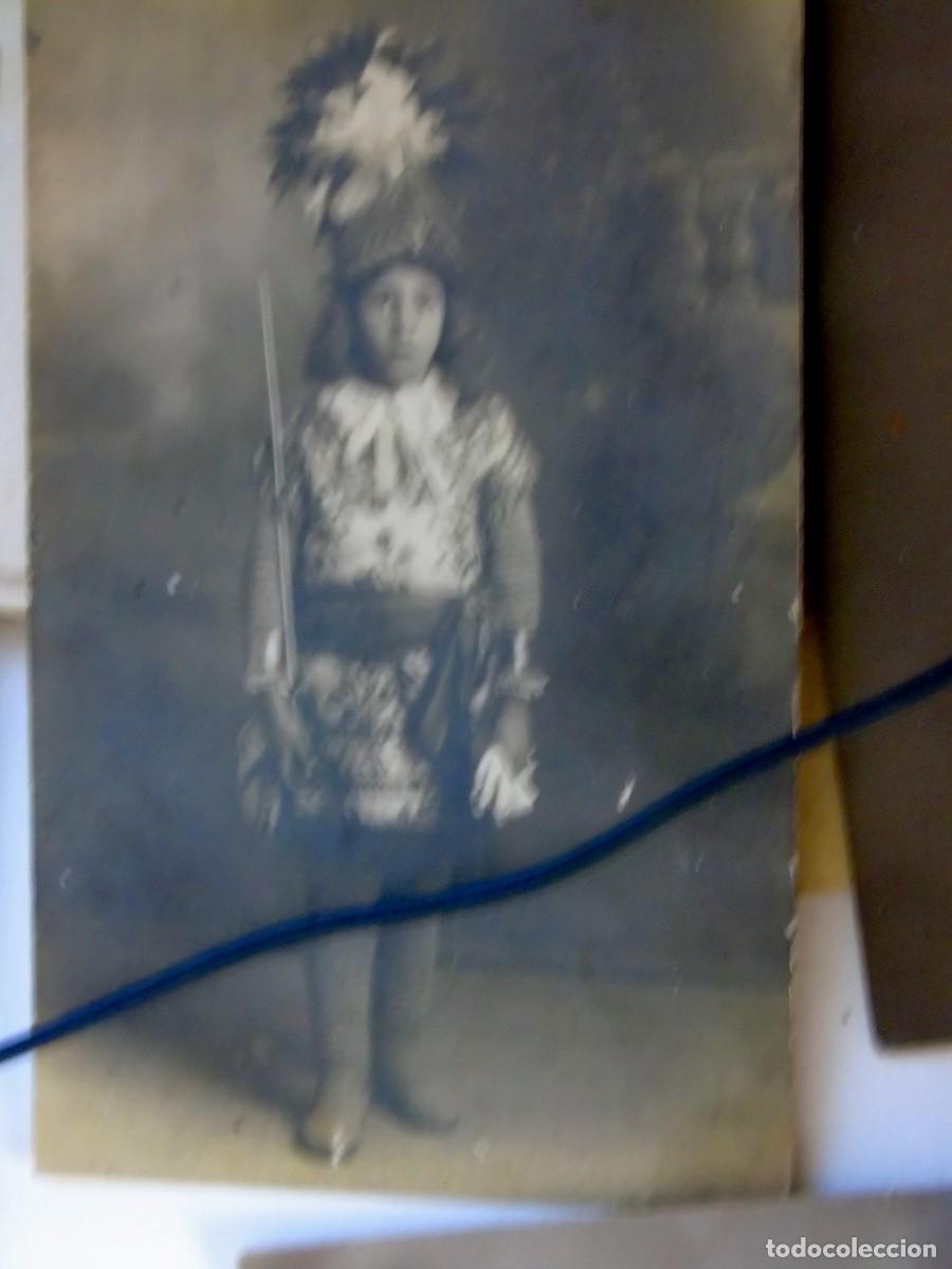 Alte Fotografie: TARJETA POSTAL FOTOGRAFICA. LKTD NI&Ntilde;O CON TRAJE MILITAR DE GALA