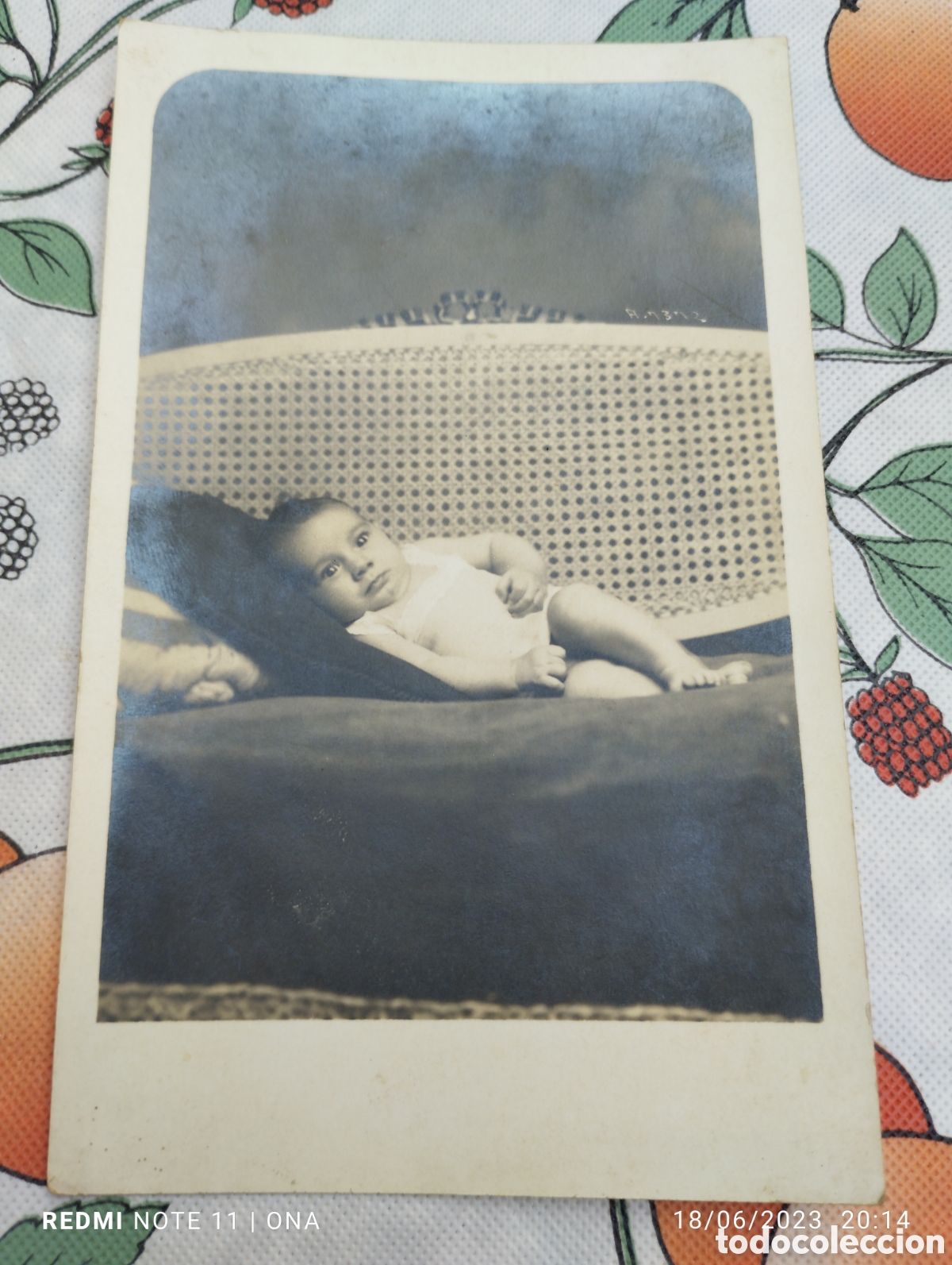 Alte Fotografie: Fotograf&iacute;a antigua de un ni&ntilde;o