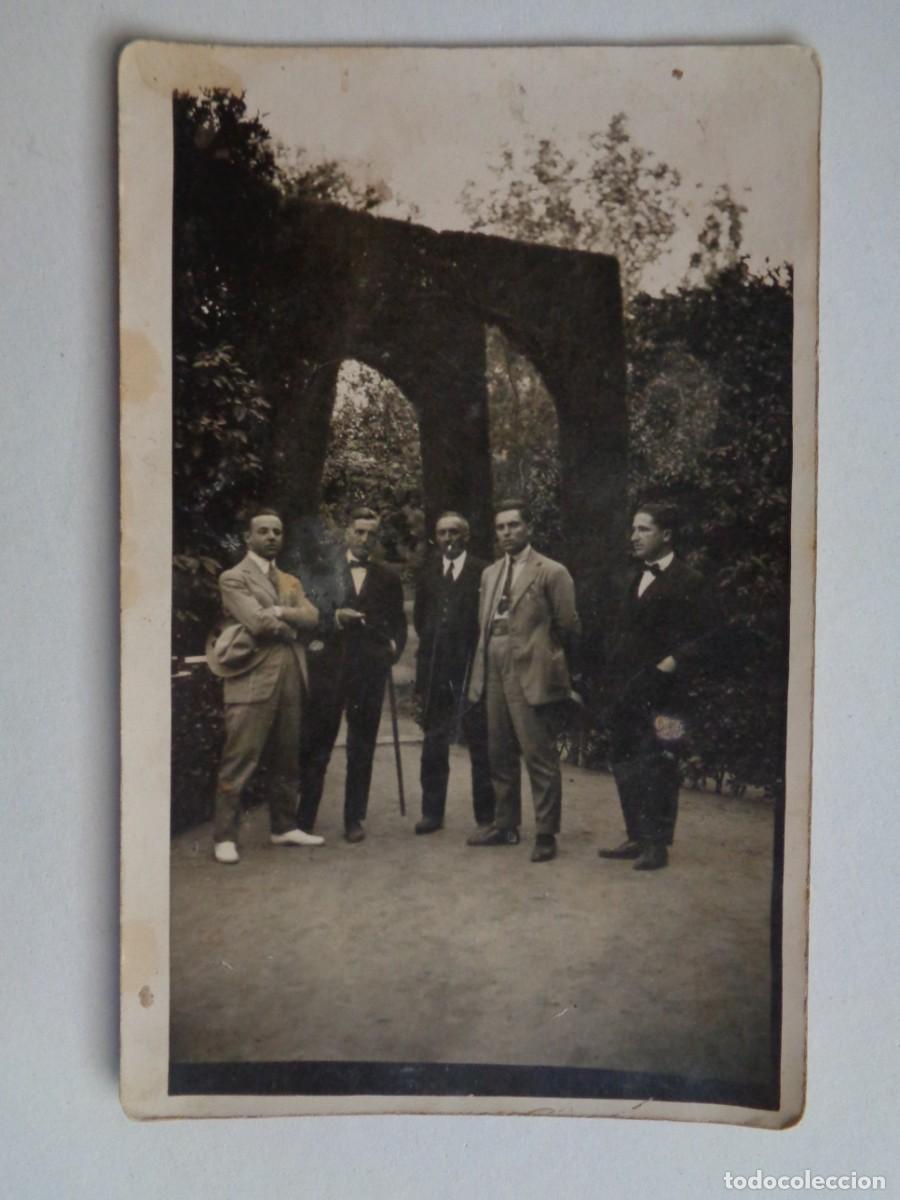 Alte Fotografie: MINUTERO DE FOTOGRAFO CALLEJERO DE SE&Ntilde;ORES ELEGANTES. PRINCIPIOS SIGLO