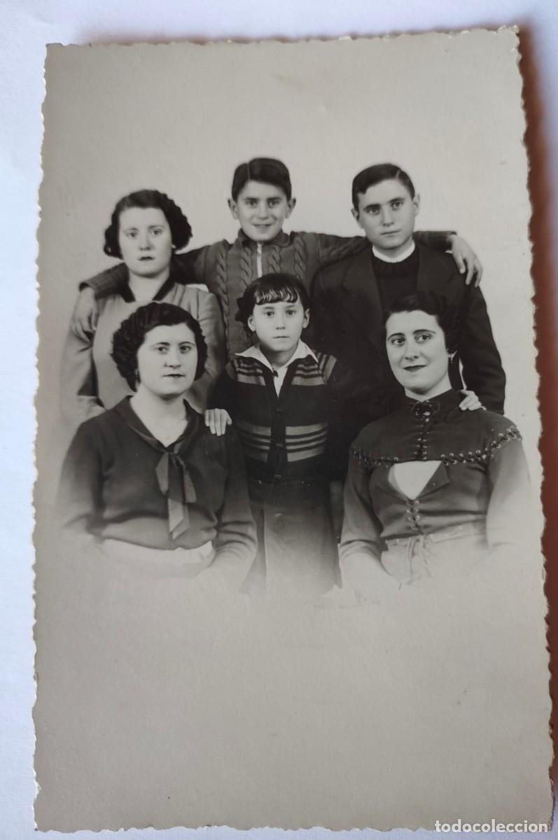 Alte Fotografie: ALCOY FOTOGRAFO MATARREDONA CARTON DURO TAMA&Ntilde;O POSTAL