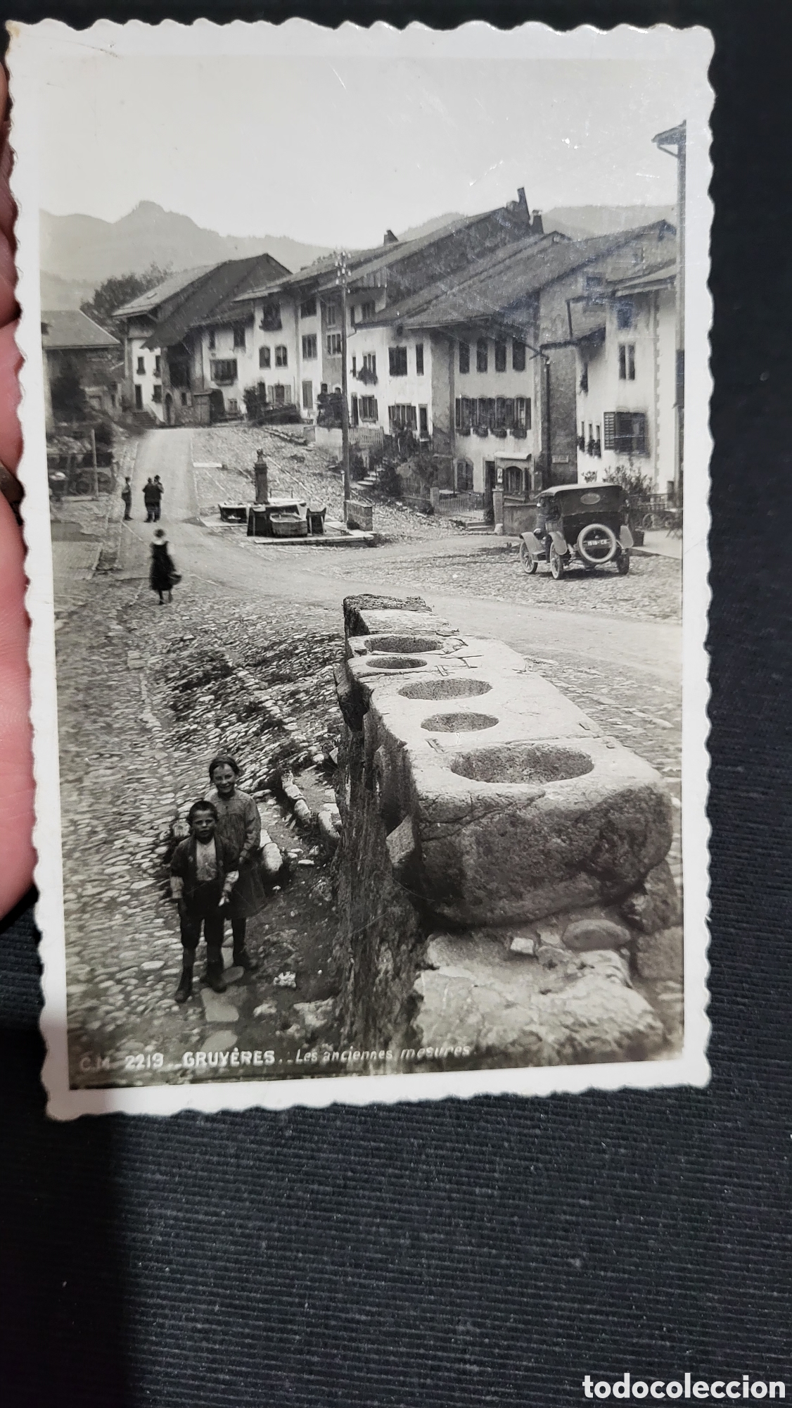 Alte Fotografie: Fotograf&iacute;a antigua Gruyeres