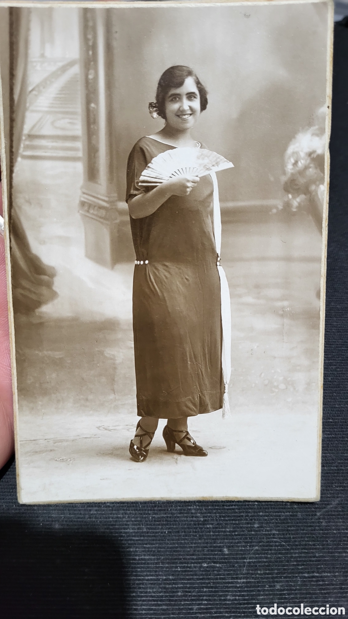 Antique Photography: Fotograf&iacute;a antigua alb&uacute;mina retrato de una Se&ntilde;ora